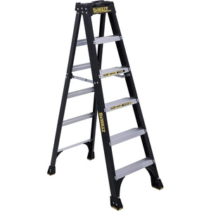 DeWalt Type IA 300lb Rated FG Stepladder 6′ DXL3010-06(6 feet)