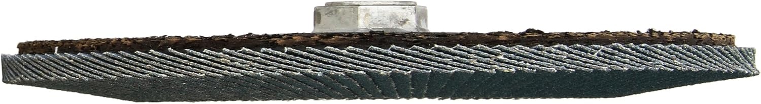 image:imageDEWALT DW8327 7Inch by 58Inch11 36 Grit Zirconia Angle Grinder Flap Disc80G 58Inch Hub