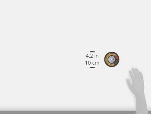 image:imageDEWALT Flap Disc Zirconia 412Inch x 78Inch 80Grit DW830958Inch11 Hub 1 Count