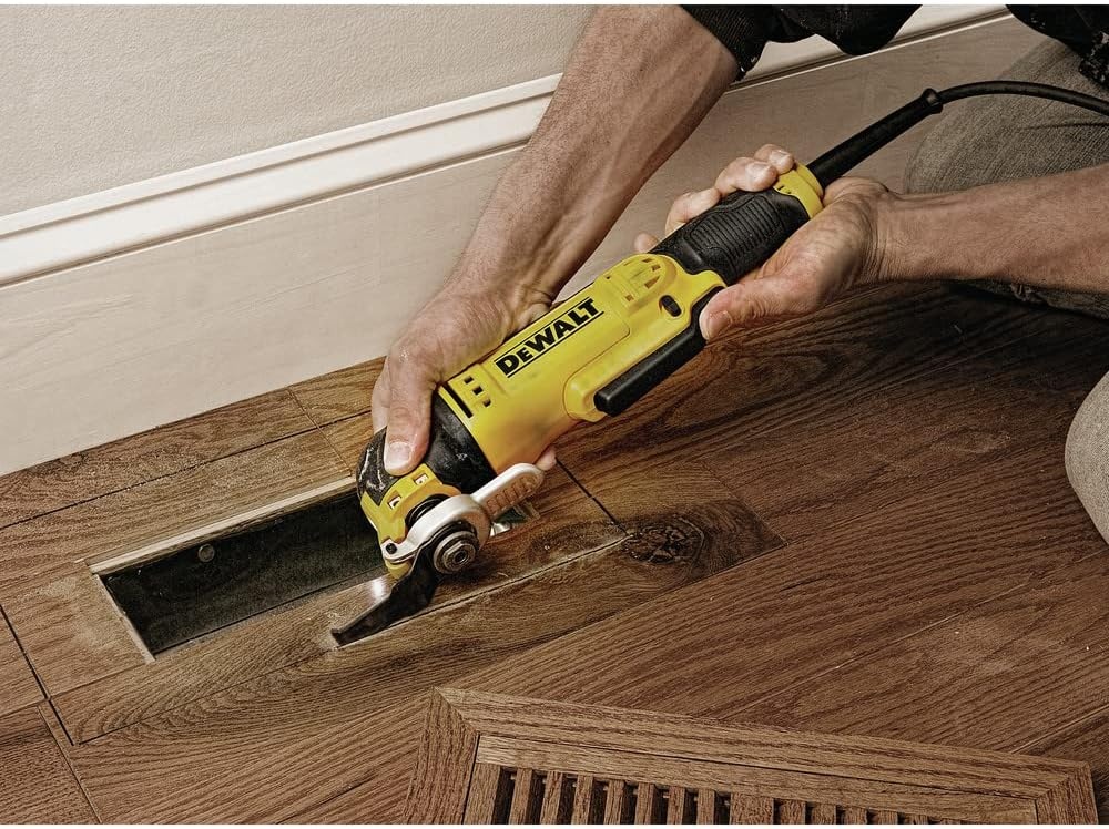 image:imageDEWALT Oscillating Tool 3Amp Corded Includes Wood Blades Sandpaper and Tool Bag DWE315KOscillating Tool Kit