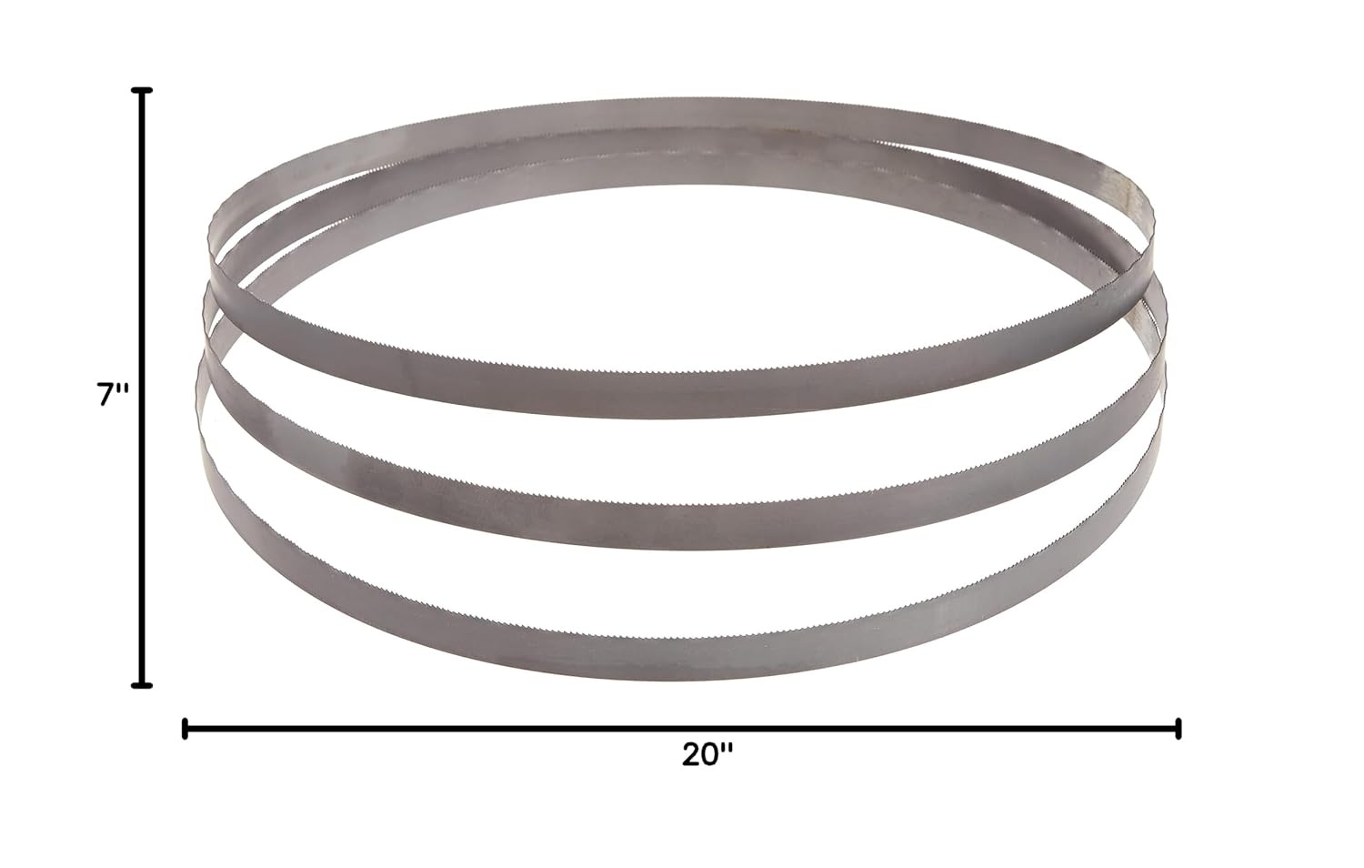 image:imageDEWALT Portable Band Saw Blade 3278Inch 020Inch 18 TPI 3Pack DW3983C3278 Inch Pack of 30