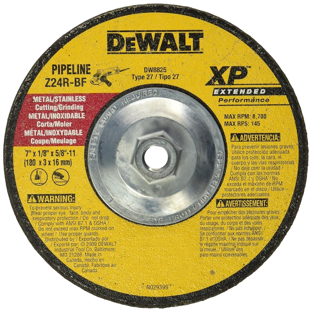 image:imageDEWALT DW8825 7Inch by 18Inch by 58Inch11 XP Grinding WheelOne Size