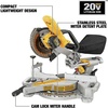 DEWALT 20V MAX 7-1/4-Inch Miter Saw, Tool Only, Cordless (DCS361B)(Miter Saw Only)