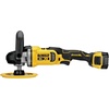 DEWALT 20V MAX* XR Cordless Polisher Kit, Rotary, Variable Speed, 7-Inch, 180 mm (DCM849P2) | Brushless Motor, 800-2200 Rpm, Includes DCB206 6.0ah Batteries, Charger, 7 in Backing Plate, 4.8 Lb