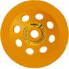 DEWALT Concrete Grinding Wheel, Double Row, Diamond Cup, 5-Inch (DW4777)