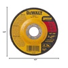 DEWALT DW4514 1/4″ Thick Grinding Wheel with 4-1/2″ Diameter and 7/8″ Arbor(1 Count (Pack of 2))