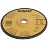 DEWALT DW4547 7-Inch by 1/4-Inch High Performance Fast Metal Grinding Wheel, 7/8-Inch Arbor(1 Count (Pack of 3))