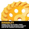 DEWALT DW4772T 4-Inch XP Turbo Diamond Cup Wheel(One Size)