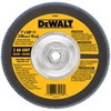 DEWALT DW8327 7-Inch by 5/8-Inch-11 36 Grit Zirconia Angle Grinder Flap Disc(60G 5/8-Inch Hub)