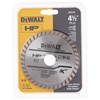 DEWALT Diamond Blade for Masonry, Dry Cutting, Continuous Rim, 7/8-Inch Arbor, 4-1/2-Inch (DW4725)(1 Count (Pack of 10))
