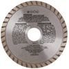DEWALT Diamond Blade for Masonry, Dry Cutting, Continuous Rim, 7/8-Inch Arbor, 4-1/2-Inch (DW4725)(1 Count (Pack of 2))