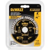 DEWALT Diamond Saw Blade, 4 in Blade Dia., 20 in Arbor Size, Wet Dry, Segmented Turbo Tile Saw, Grinder Blade (DW4711T)