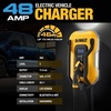 DEWALT Electric Vehicle Level 2 EV Charger up to 48 Amps 240V, App Control Bluetooth & Wi-Fi, CSA Certified Indoor/Outdoor Hardwired Wall Mounted Charging Station with 25 ft. Cable