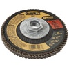 DEWALT Flap Disc, Zirconia, 4-1/2-Inch x 7/8-Inch, 80-Grit (DW8309)(5/8-Inch-11 Hub 1 Count)