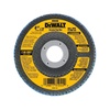 DEWALT Flap Disc, Zirconia, 4-1/2-Inch x 7/8-Inch, 80-Grit (DW8309)(7/8-Inch Hub 1 Count)