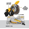 DEWALT Miter Saw, 12-Inch, Double Bevel, Compound, XPS Cutline, 15-Amp (DWS716XPS)(New 12″ Miter Saw)