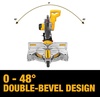 DEWALT Miter Saw, 12-Inch, Double Bevel, Compound, XPS Cutline, 15-Amp (DWS716XPS)(New 12″ Miter Saw)