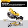 DEWALT Miter Saw, 12-Inch, Double Bevel, Compound, XPS Cutline, 15-Amp (DWS716XPS)(New 12″ Miter Saw)