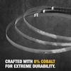 DEWALT Portable Band Saw Blade, 32-7/8-Inch, .020-Inch, 18 TPI, 3-Pack (DW3983C)(32-7/8 Inch (Pack of 30))