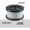 DEWALT Replacement HEPA Filter For DC515 (DC5151H), Whites(One Size)