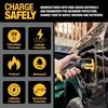 DEWALT Wall Mount Bracket for Electric Vehicle (EV) Charger, for Charging Handle and Control Box, Integrated Cable Organizer, Compatible 16 and 32 Amp Portable EV Chargers(Charger)