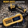 DEWALT Wall Mount Bracket for Electric Vehicle (EV) Charger, for Charging Handle and Control Box, Integrated Cable Organizer, Compatible 16 and 32 Amp Portable EV Chargers(Charger)