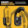 DEWALT Wall Mount Bracket for Electric Vehicle (EV) Charger, for Charging Handle and Control Box, Integrated Cable Organizer, Compatible 16 and 32 Amp Portable EV Chargers(Mount)