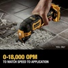 DEWALT XTREME 12V MAX Brushless Cordless Oscillating Tool with Blades and Adaptor, Bare Tool Only (DCS353B)(XTREME Oscillating Tool)