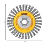 DeWalt Accessories DW4925 4×5/8-11.020 Wire Wheel(One Size)