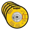DEWALT DW4548 7-Inch by 1/4-Inch by 5/8-Inch-11 High Performance Fast Metal Grinding Wheel(One Size (Pack of 4))