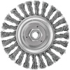 DEWALT Wire Wheel, 6-Inch, Full Cable Twist, Carbon Steel, 5/8-Inch-11 Arbor, .025-Inch (DW4937)