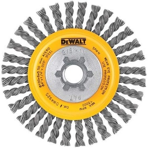 DEWALT DW49201 5-Inch by 5/8-Inch-11 HP .020 Carbon Stringer Wire Wheel(One Size)