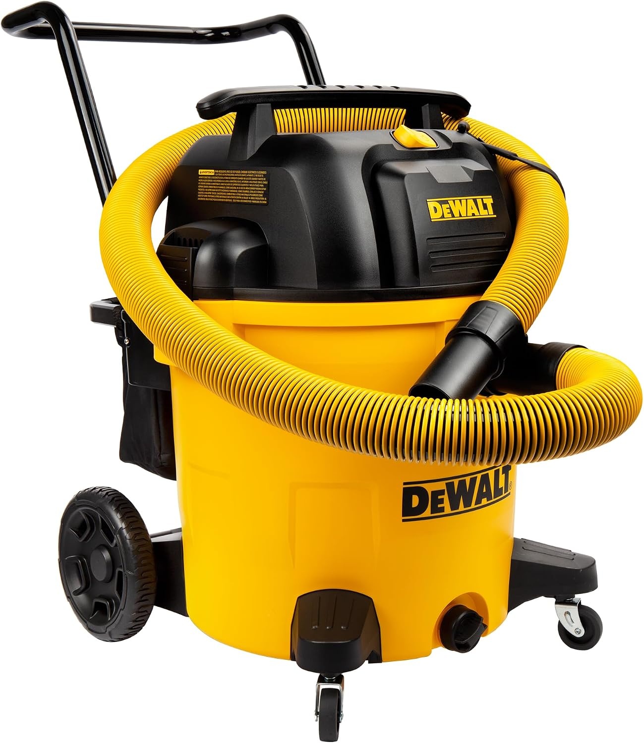 image:imageDEWALT 16 Gal 65 HP 116CFM Wet Dry Vacuum with Blower and Muffler DXV16PA WetDryBlower 3in1 Large Poly Shop Vacuum with Storage Bag and Muffler Accessories Ideal for GarageWorkshopJobsiteYellow