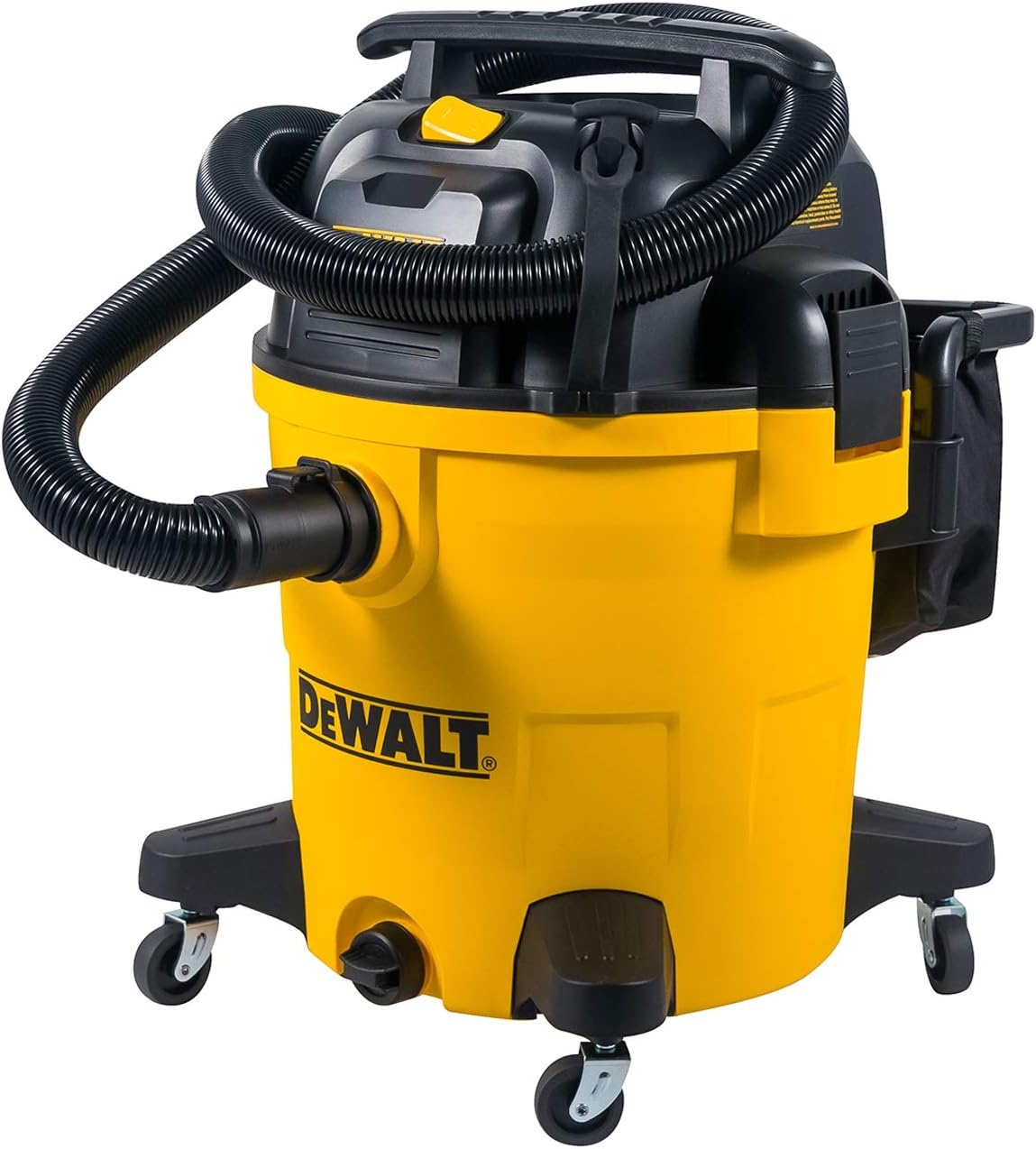 image:imageDEWALT 16 Gal 65 HP 116CFM Wet Dry Vacuum with Blower and Muffler DXV16PA WetDryBlower 3in1 Large Poly Shop Vacuum with Storage Bag and Muffler Accessories Ideal for GarageWorkshopJobsiteYellow