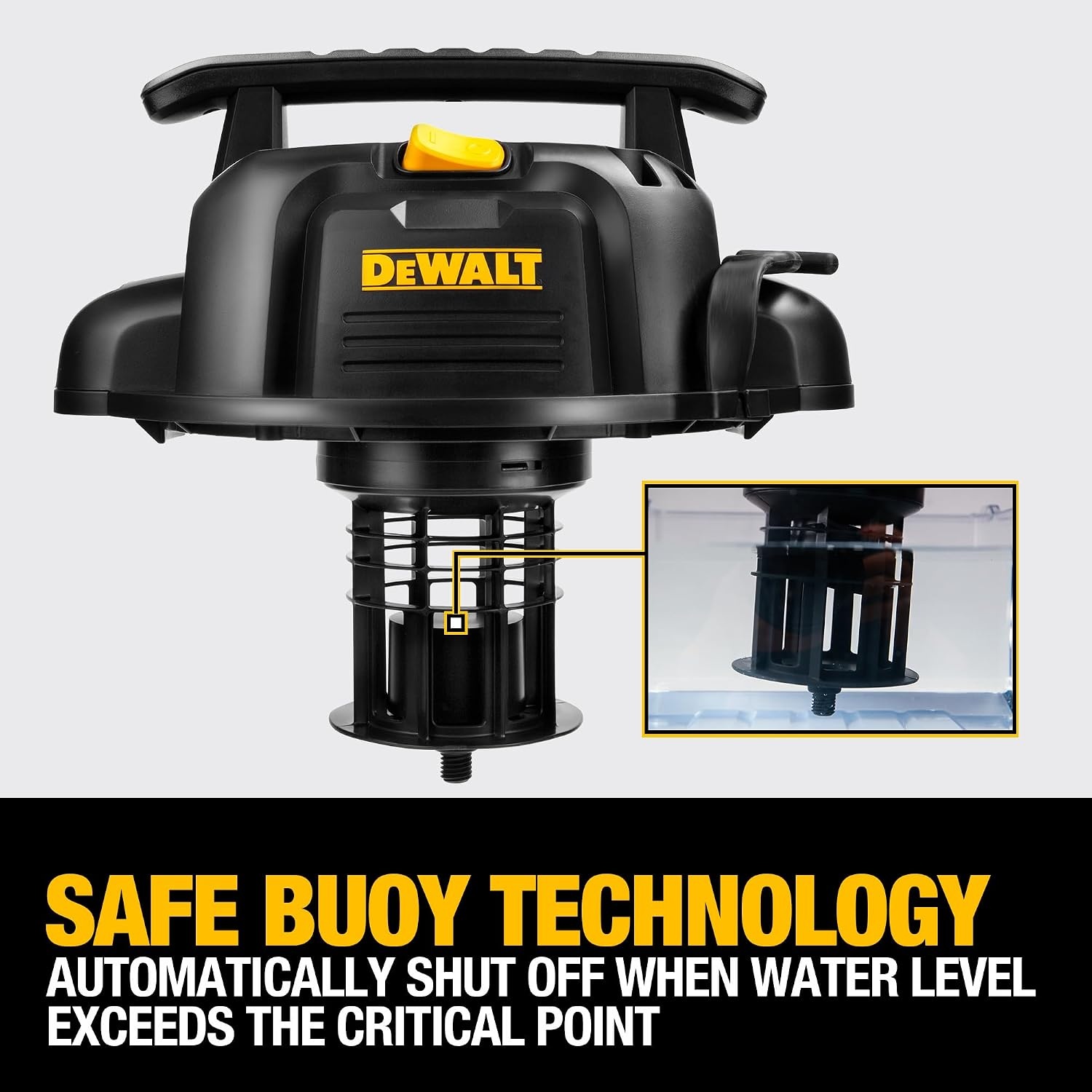 image:imageDEWALT 16 Gal 65 HP 116CFM Wet Dry Vacuum with Blower and Muffler DXV16PA WetDryBlower 3in1 Large Poly Shop Vacuum with Storage Bag and Muffler Accessories Ideal for GarageWorkshopJobsiteYellow