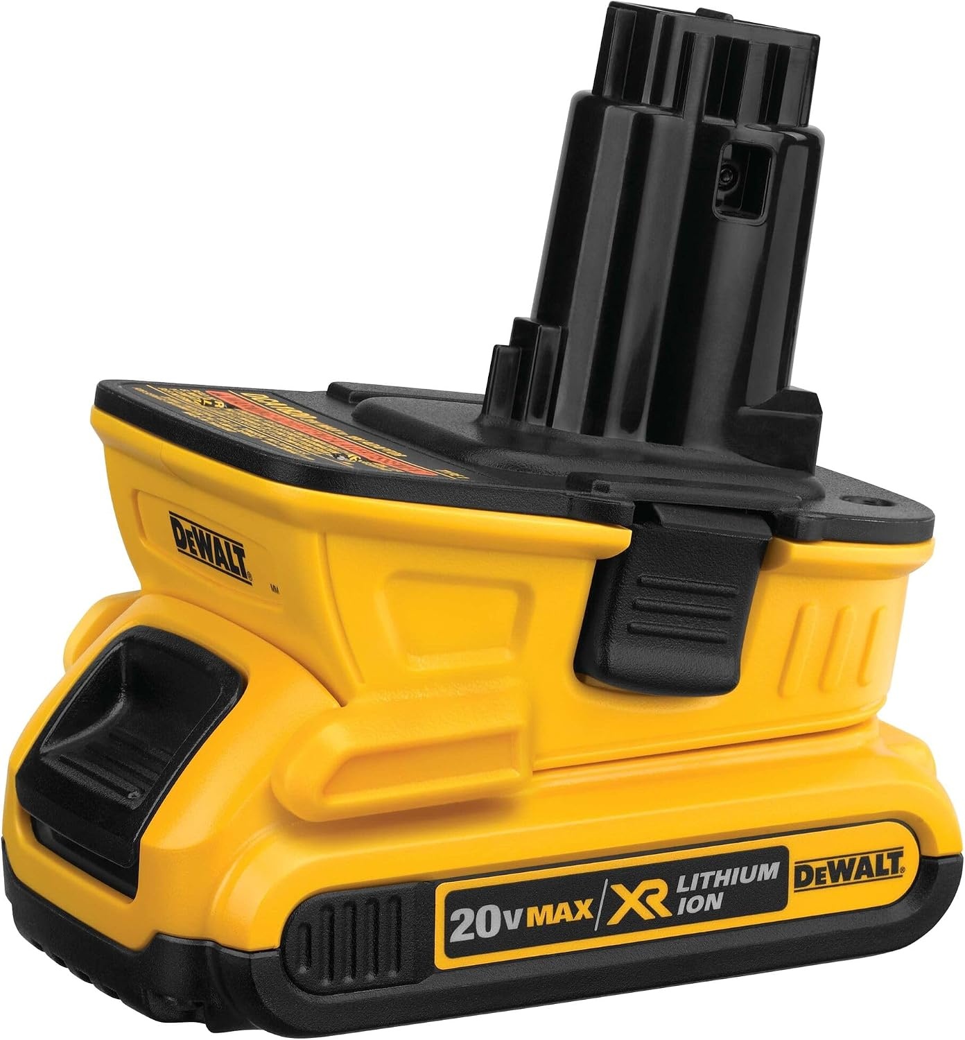 image:imageDEWALT Battery Adapter 18V to 20V For Drills Sanders and More Charger Not Included DCA1820Adapter wo 20V batteries