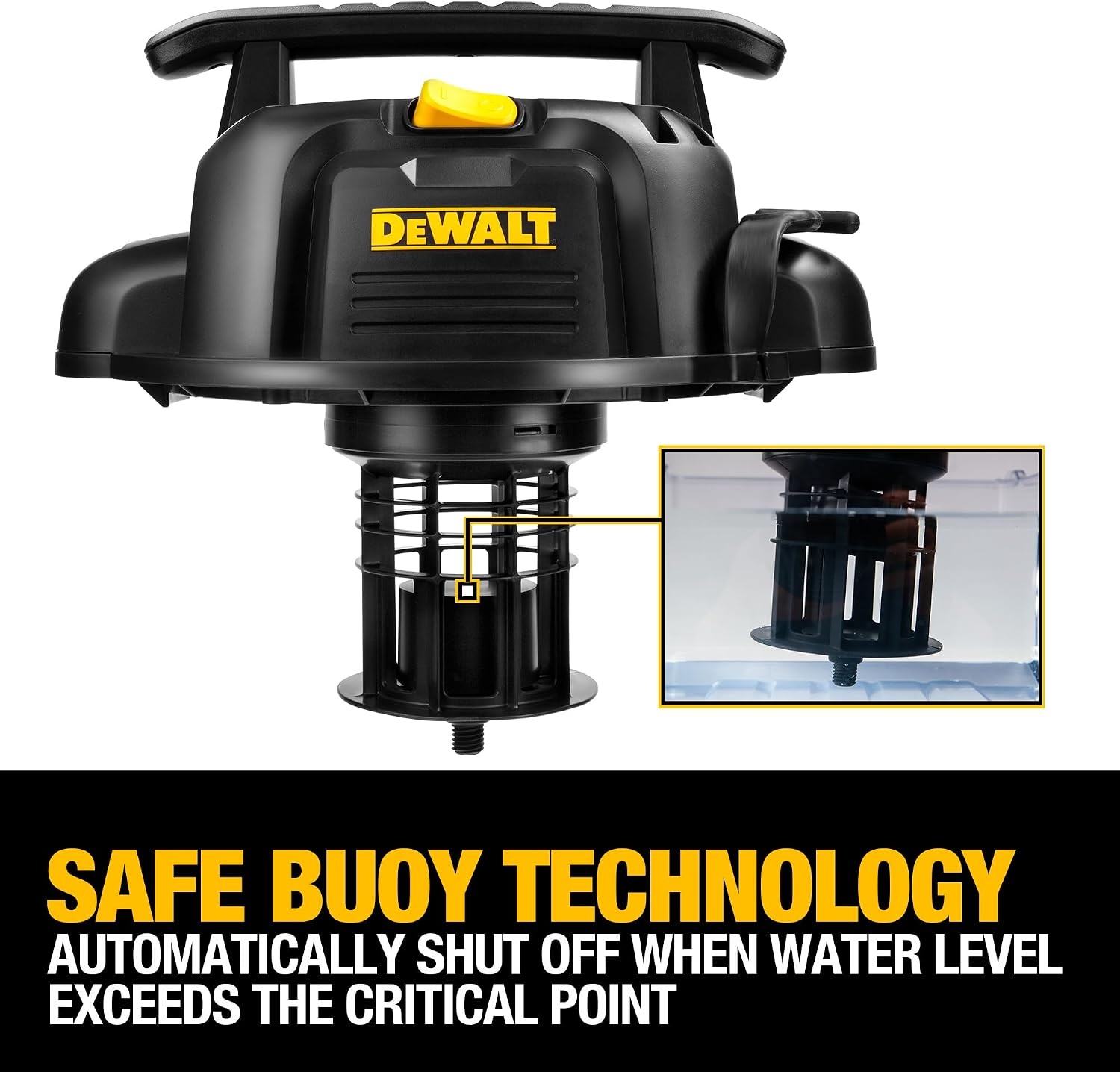 image:imageDEWALT Shop Vacuum 6 Gal 4 HP Poly WetDry Vacuum with Blower DXV06P WetDryBlower 3in1 with Portable Shop Vacuum Rubberized Casters for Easy Moving Ideal for GarageWorkshopJobsite