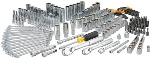 image:imageDEWALT Socket Set 14 38 12 Drive SAEMetric 264Piece Mechanic Tool Set DWMT82835