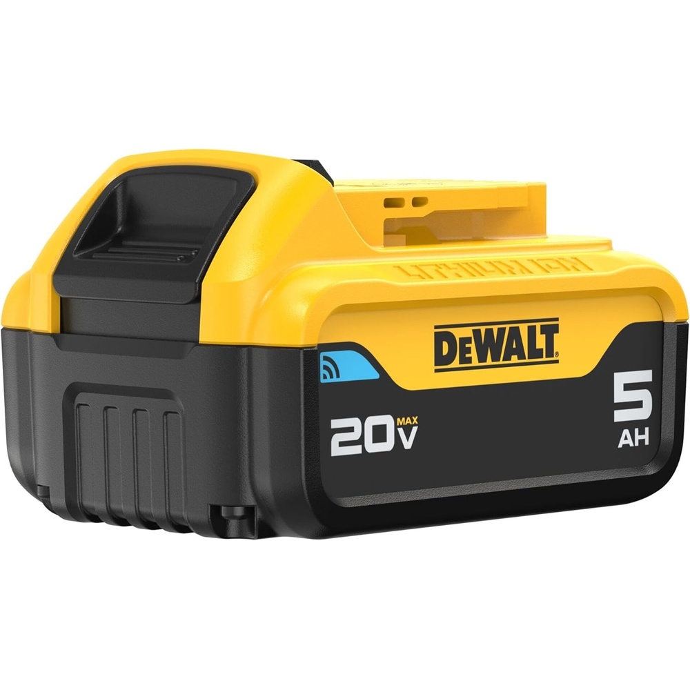 image:imageDEWALT 20V MAX 5 Ah Lithium Ion Battery with Integrated Bluetooth for Tool Connect DCB205BT2