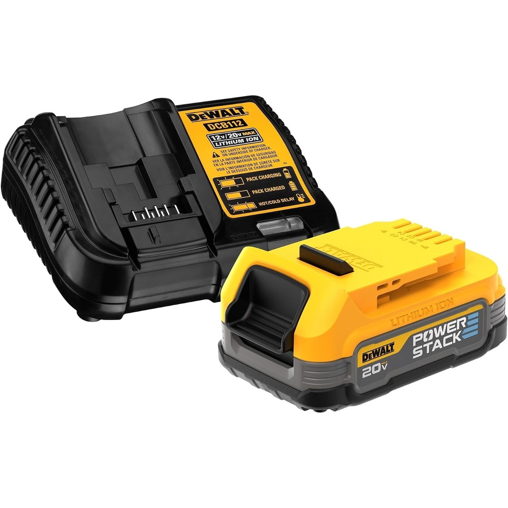 image:imageDEWALT 20V MAX Starter Kit with POWERSTACK Compact Battery and Charger DCBP034C