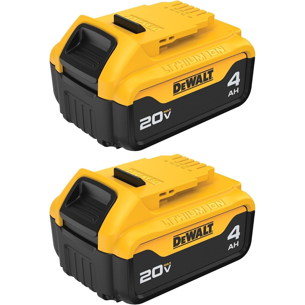 image:imageDEWALT 20V MAX XR Battery 40Ah 2Pack DCB2042 Black20V MAX XR