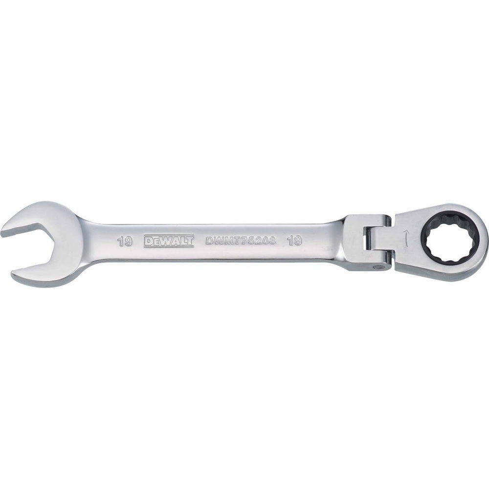 image:imageDEWALT DWMT75208OSP Flex Handle Ratcheting Comb Wrench 19MM