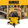 DEWALT 10 Gallon Poly Wet Dry Vacuum, 5.5 HP Shop Vacuum 120V 90 CFM for Jobsite, Work Shop, Comerical Area, Garage/Warehouse etc, 10 Ft Cord Model DXV10P