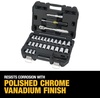 DEWALT 1/2 in Drive 49 Piece Mechanics Tool Set (DWMT45049)