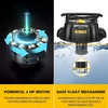 DEWALT 16 Gal 6.5 HP 116CFM Wet Dry Vacuum with Blower and Muffler DXV16PA | Wet/Dry/Blower 3-in-1 Large Poly Shop Vacuum with Storage Bag and Muffler Accessories Ideal for Garage/Workshop/Jobsite(Yellow)