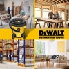DEWALT 16 Gal 6.5 HP 116CFM Wet Dry Vacuum with Blower and Muffler DXV16PA | Wet/Dry/Blower 3-in-1 Large Poly Shop Vacuum with Storage Bag and Muffler Accessories Ideal for Garage/Workshop/Jobsite(Yellow)
