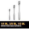 DEWALT 192 Pcs. Mechanics Tool Set, 1/2, 1/4, 3/8 Socket Set, SAE and Metric Socket Wrench Set, Hard Shell Tool Box (DWMT75049)(Mechanics Tool Set)