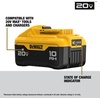 DEWALT 20V MAX 10 Ah Lithium Ion Battery 2-Pack (DCB210-2)