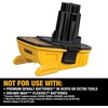 DEWALT 20V MAX Battery Adapter Kit, 18V to 20V, 2 Batteries and Charger Included (DCA2203C)(Battery Adapter Kit)