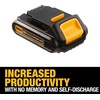 DEWALT 20V MAX Battery, Compact 1.5Ah (DCB201)(20V MAX 1.5 Ah)